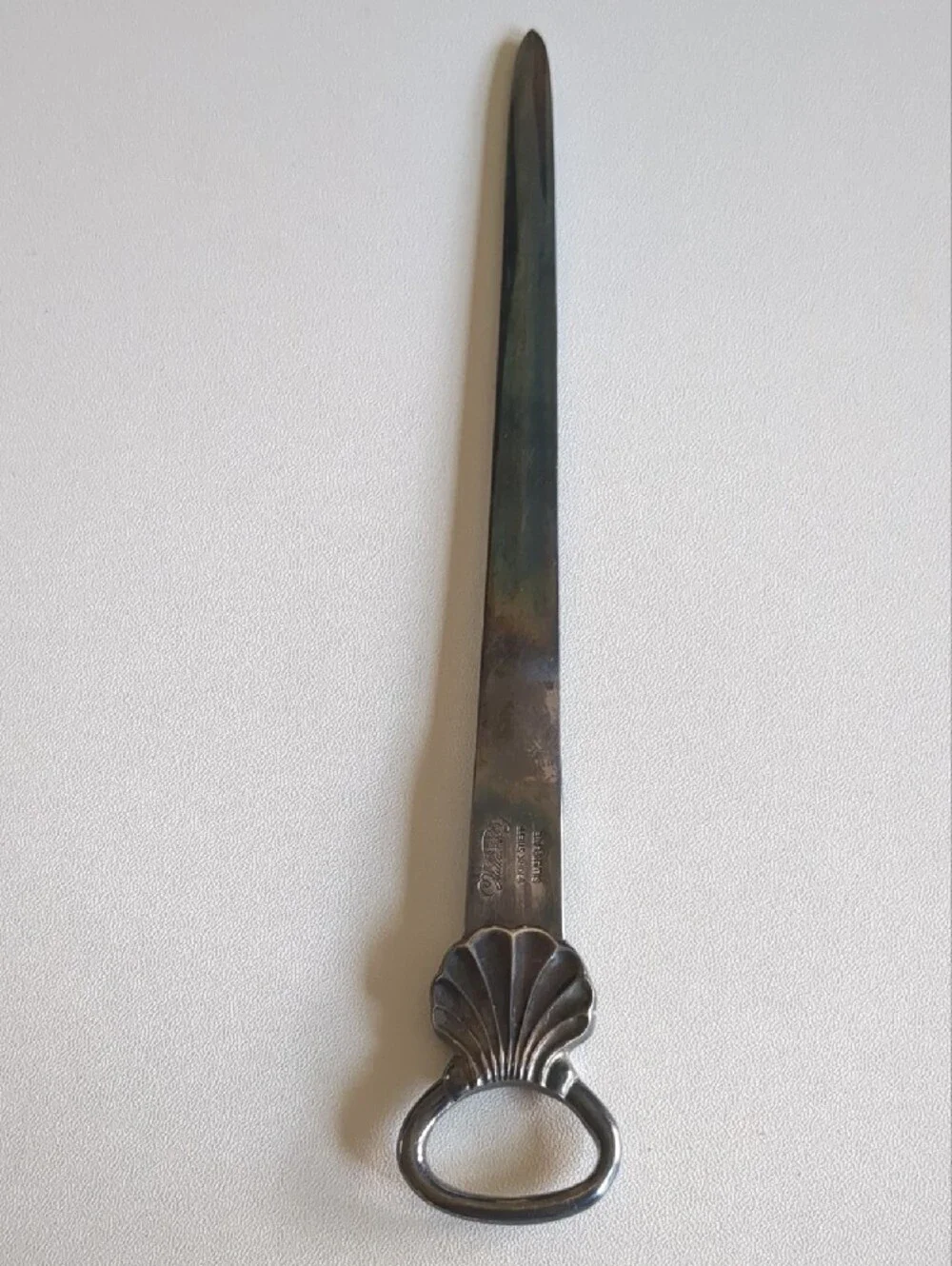 Antique Silver Plated Letter Opener